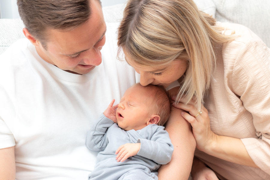 lifestyle newbornfotografie en babyfotografie
