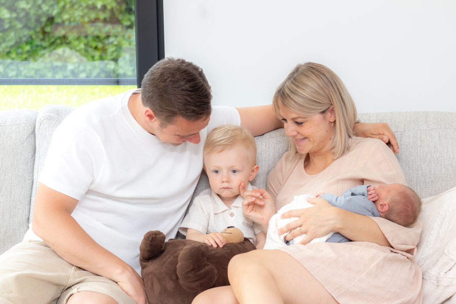 lifestyle newbornfotografie en babyfotografie
