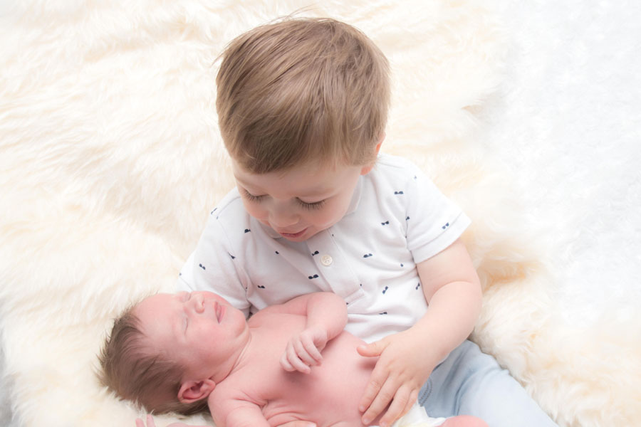 lifestyle newbornfotografie en babyfotografie
